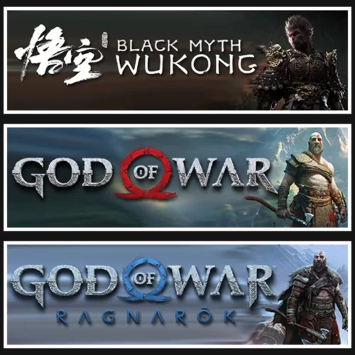 Black Myth Wukong +God Of War +Ragnarök